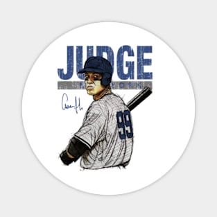 Aaron Judge New York Y Stare Magnet